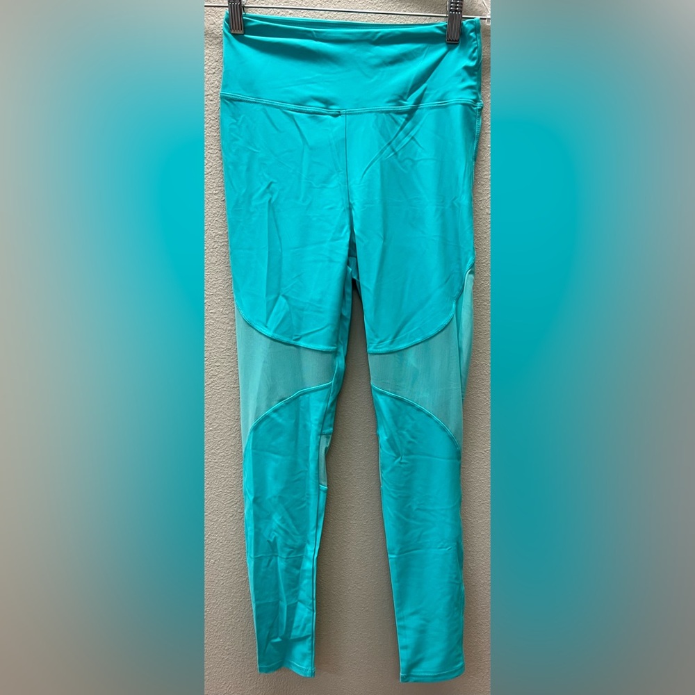 Athleta XXS New With Tags Pacesetter 7/8 Tight Teal Leggings